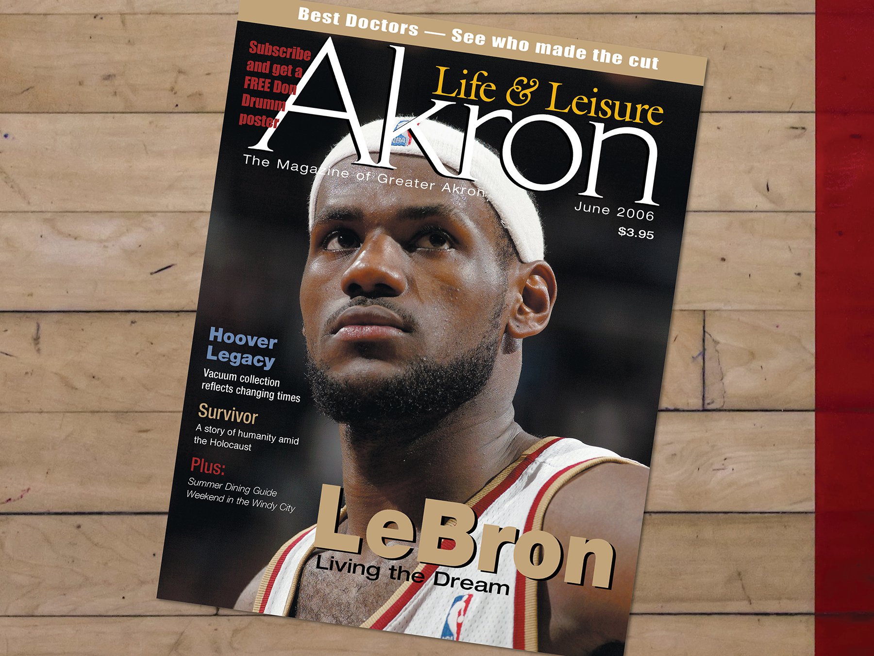 Watch LeBron James' Shooting Stars Origin Story - Akron Life