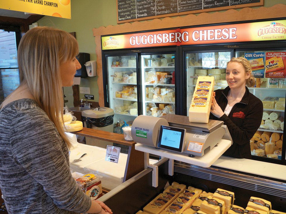 Service at Counter, provided by Guggisberg Cheese.JPG